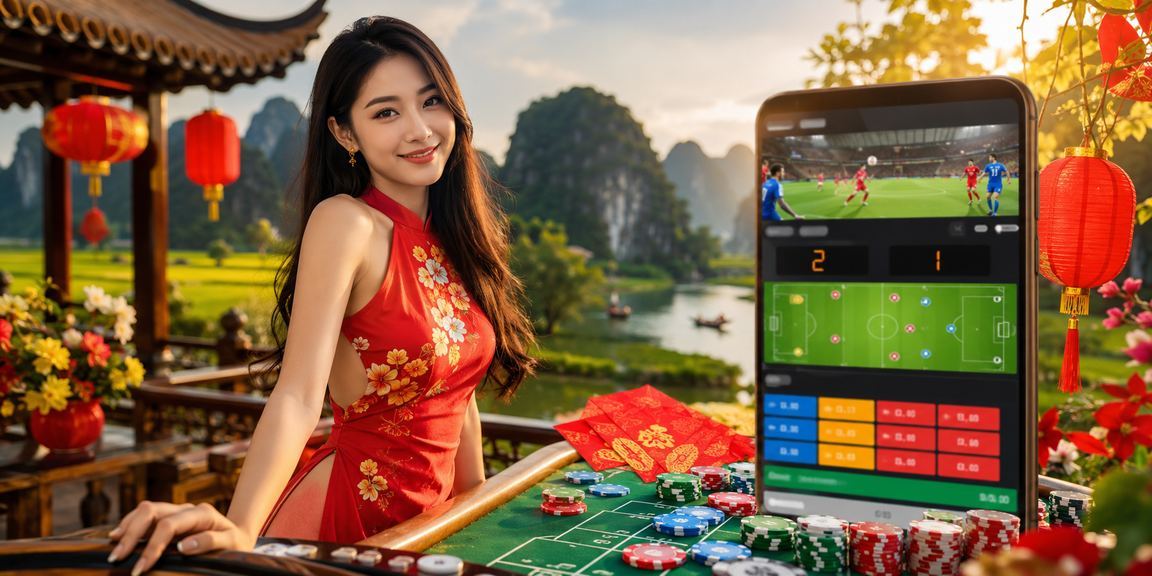 Lễ hội đèn lồng và bao lì xì đỏ tại Ninh Bình trong không khí Tết truyền thống