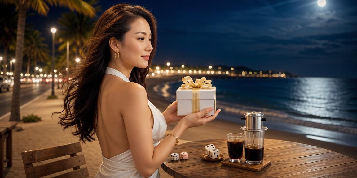 Người chơi tại Phan Thiết thưởng thức cà phê và chơi tài xỉu trực tuyến trên điện thoại