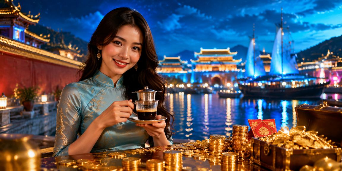 Không gian casino sang trọng tại Việt Nam với bàn bài live dealer
